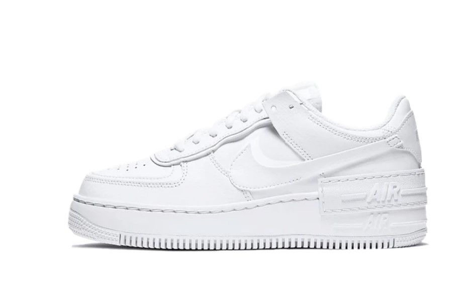 NIKE AIR FORCE 1 SHADOW TRIPLE WHITE