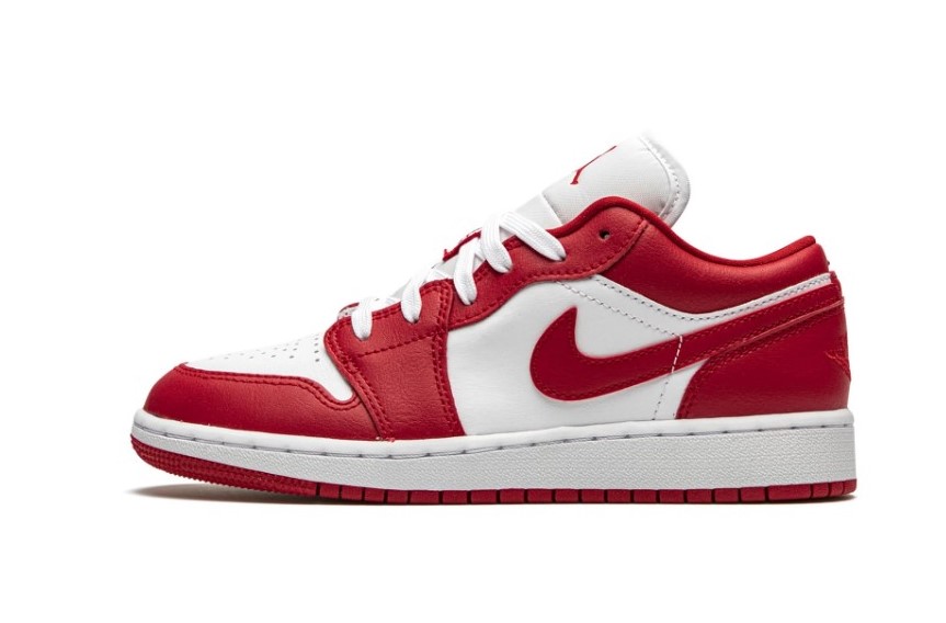 AIR JORDAN 1 LOW GYM RED WHITE
